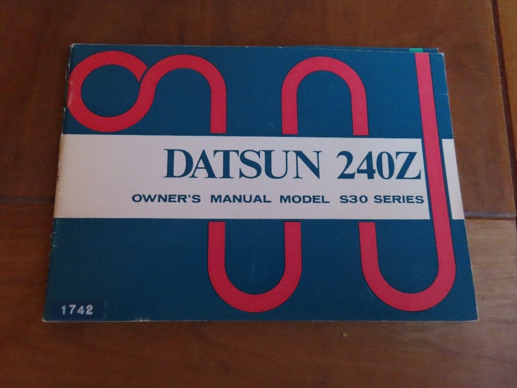 Instructieboek Datsun 240Z S30-series 1973, als nieuw!, Ophalen of Verzenden