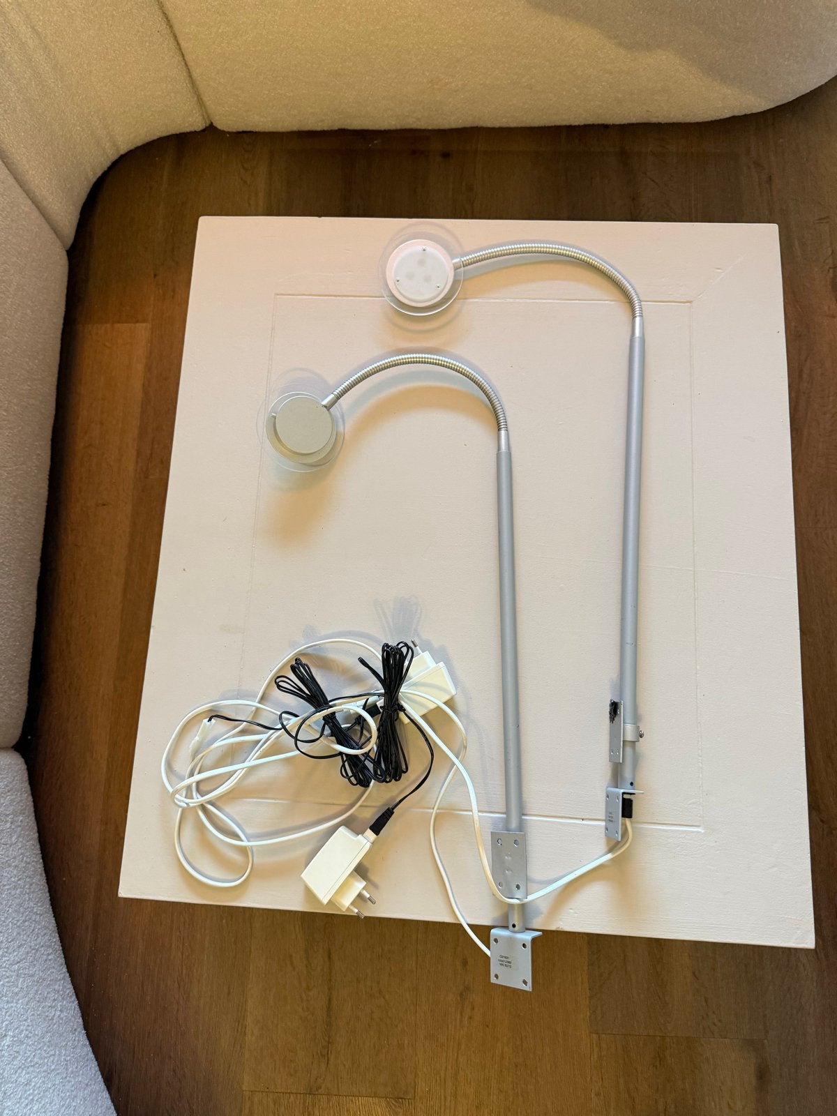 Bedlampjes met LED voor optimaal leeslicht, Gebruikt, Bedlamp, Overige fittingen, Ophalen of Verzenden