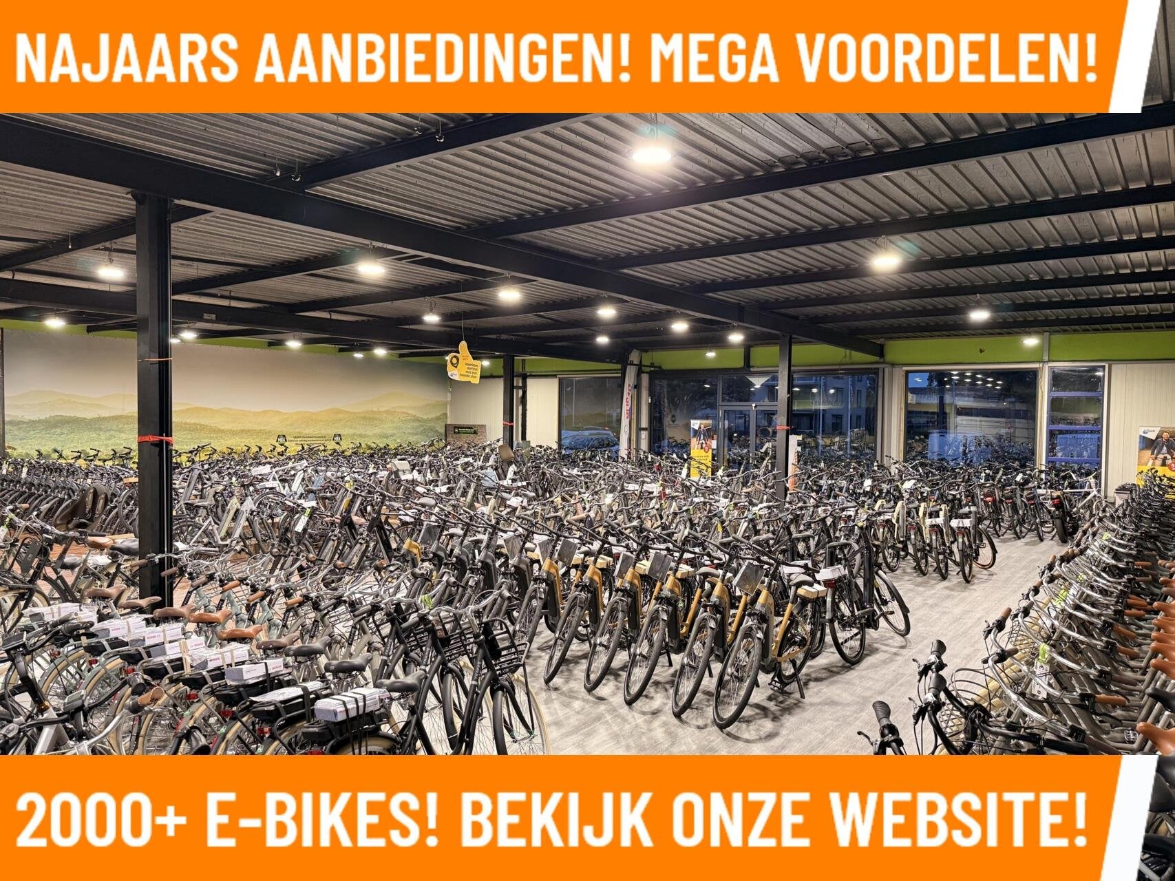 MRA MEGA OPRUIMING EBIKES GROOTSTE KEUZE NU VOORDEEL, Nieuw, 50 km per accu of meer, Batavus