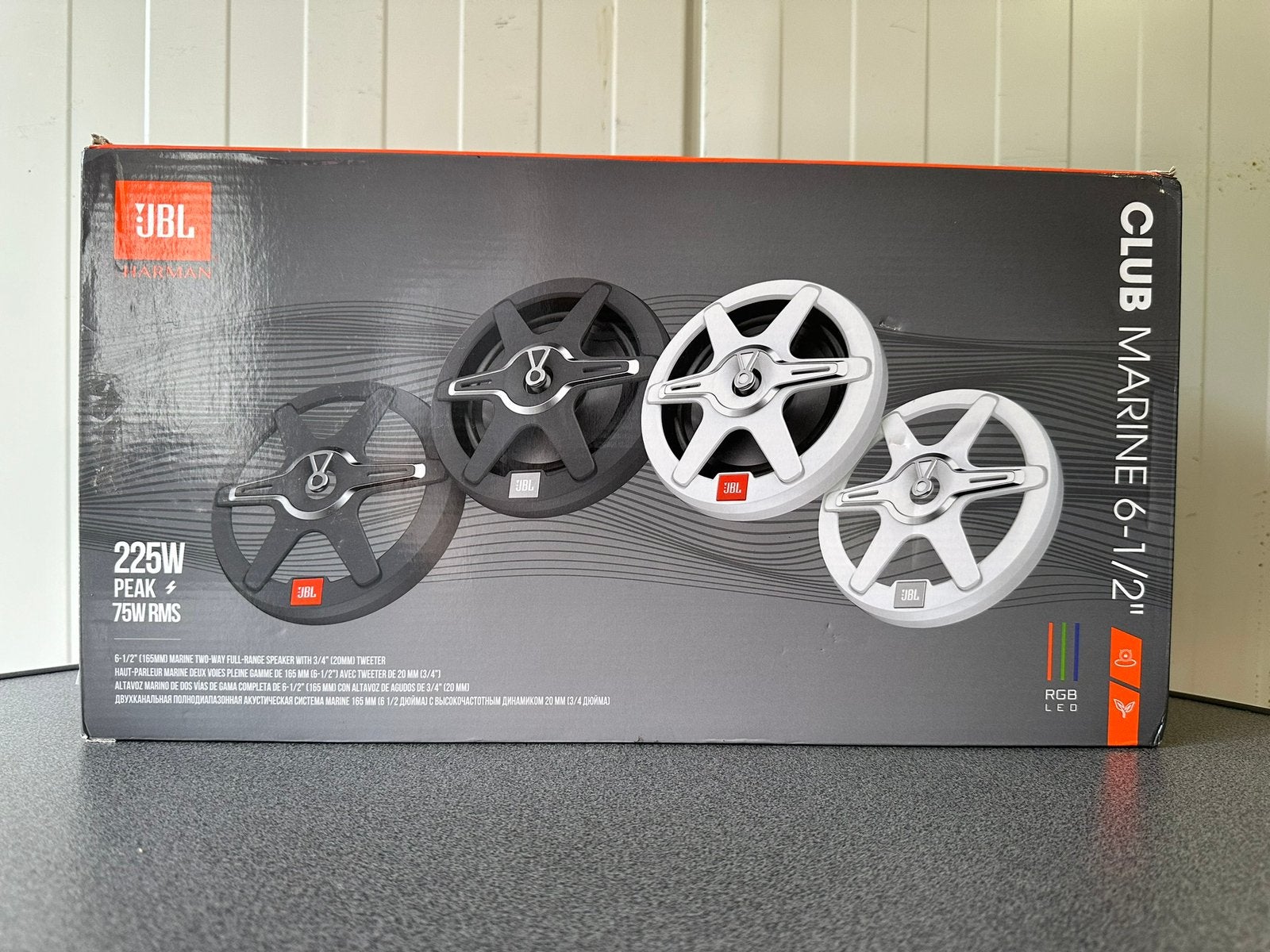 JBL Club Marine 6,5" (165 mm) - 2-weg Full Range Speakers, Ophalen of Verzenden, Zo goed als nieuw