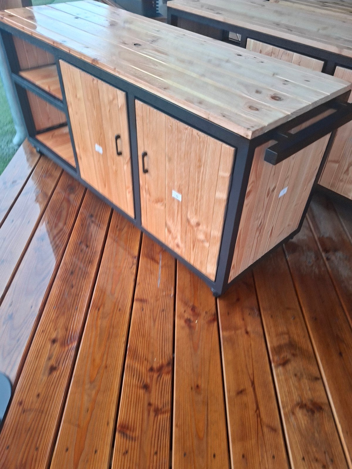 Nieuwe Super de Luxe Tuinkeuken op Wielen, Ophalen, Nieuw, Vrijstaand