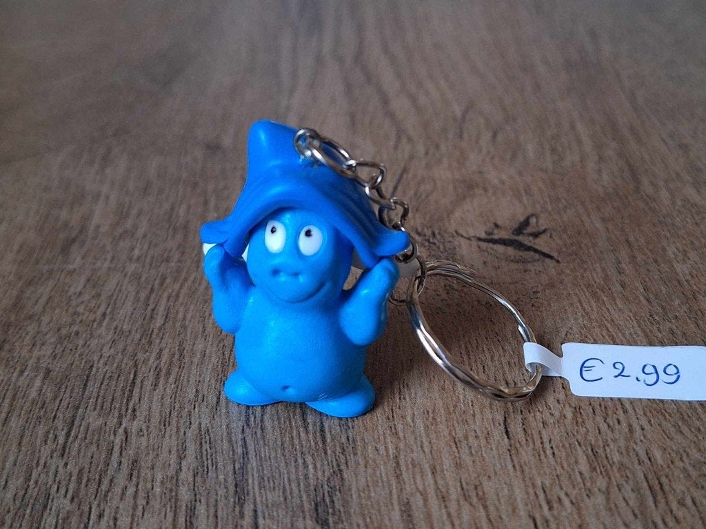 Sleutelhanger : Blauw Figuurtje !! 2, Info@keycharms.nl, Nieuw, Medemblik, Knuffel of Figuurtje
