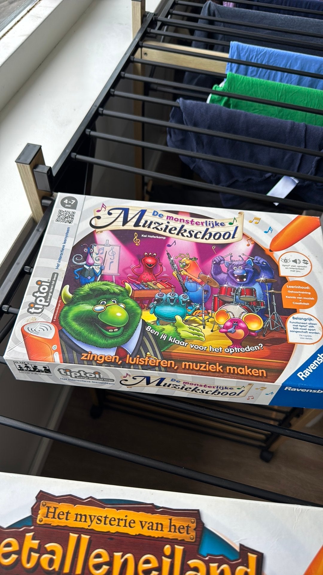 Tiptoi De Monsterlijke Muziekschool - Interactief Leersystee, Een of twee spelers, Ophalen of Verzenden, Zo goed als nieuw