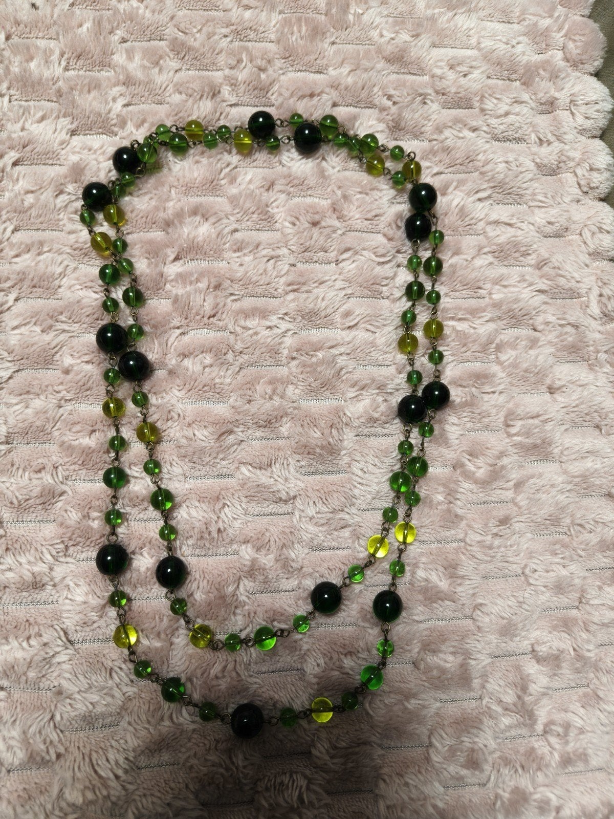 Prachtige vintage glaskralen ketting – Lia Sophia "Barbados", Ophalen of Verzenden, Zo goed als nieuw, Overige materialen