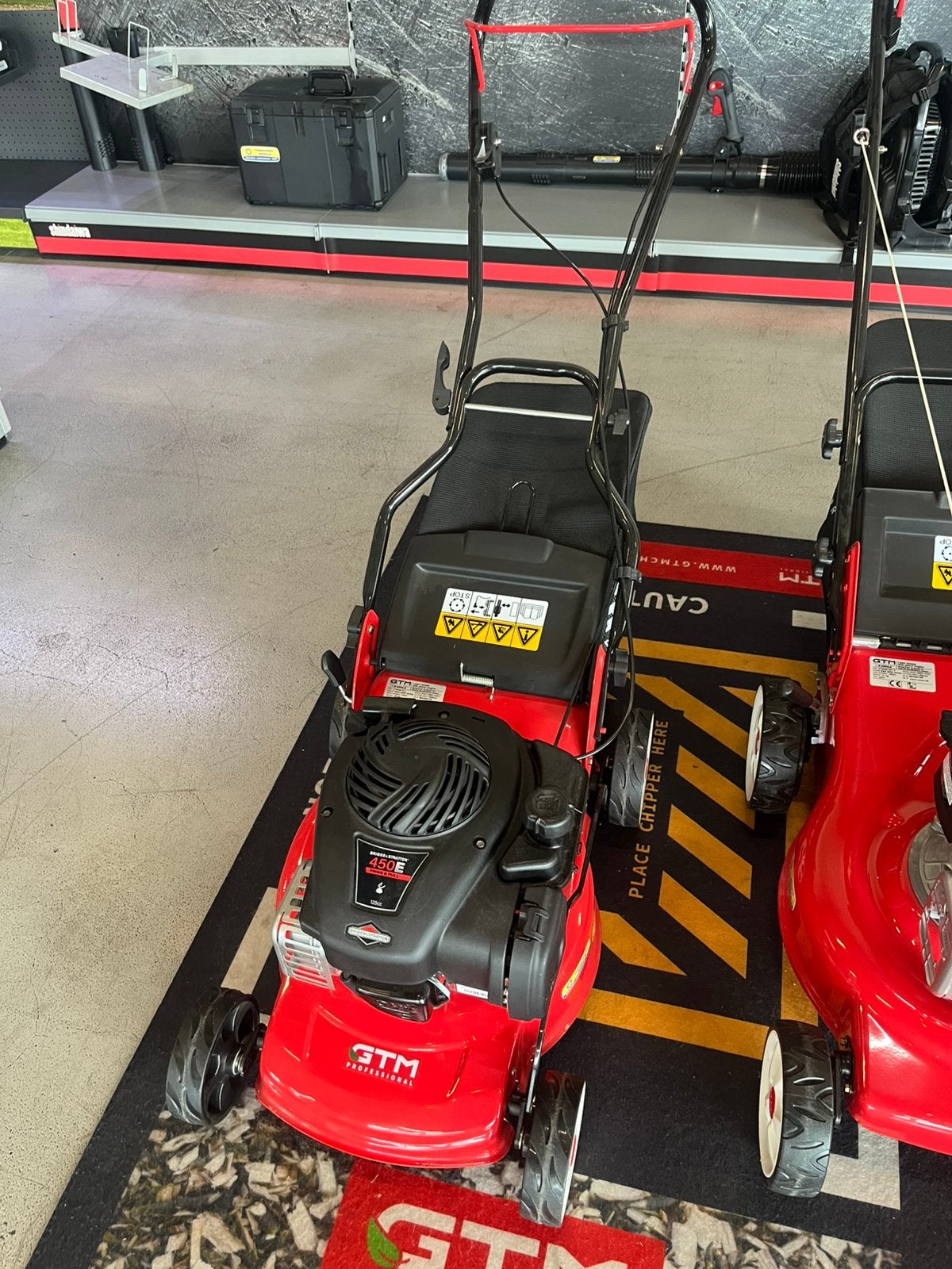 Najaars actie grasmaaier met Briggs&Stratton motor 40cm, Ophalen, Cirkelmaaier, Nieuw, Opvangbak
