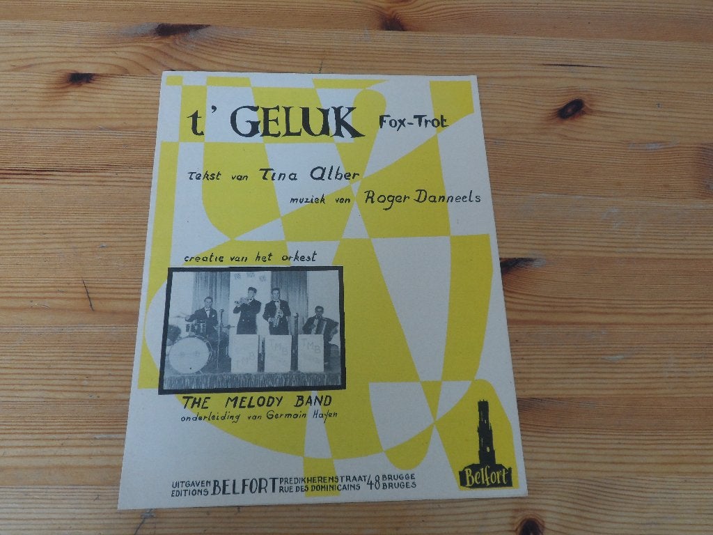't geluk - roger danneels, Gebruikt, Gitaar, Ophalen of Verzenden, Artiest of Componist