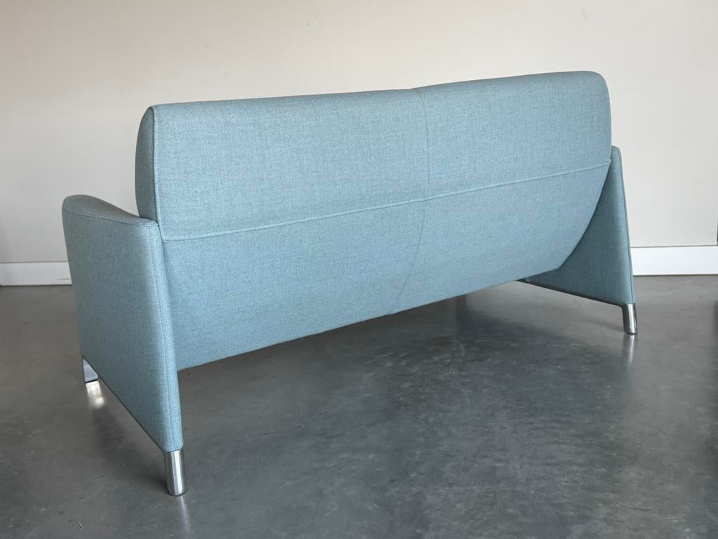 Leolux Felizia 160 cm | Lage rug | Wol | Als nieuw, Huis en Inrichting, Banken | Bankstellen, Leolux, Leolux, 150 tot 200 cm, Tweepersoons
