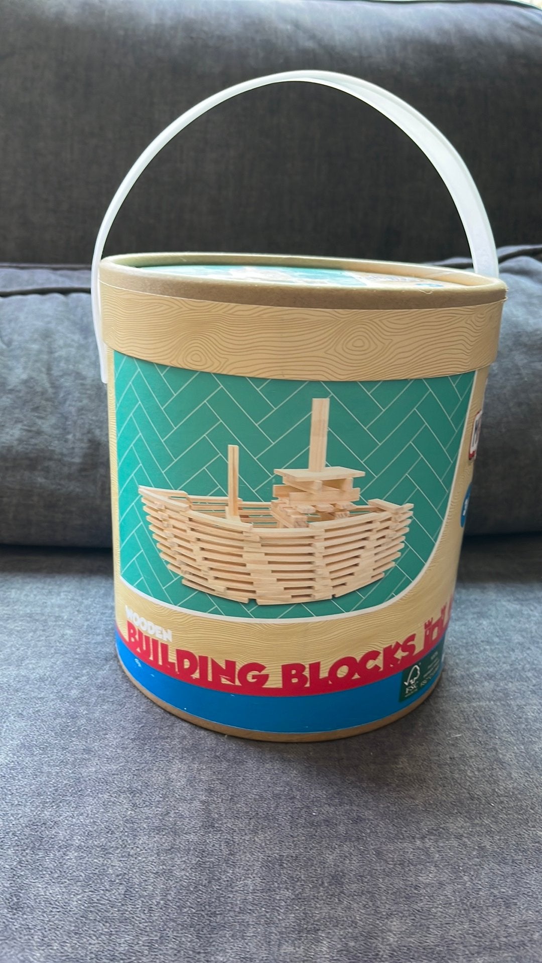 Houten stapel blokjes / kapla, Ophalen, Nieuw