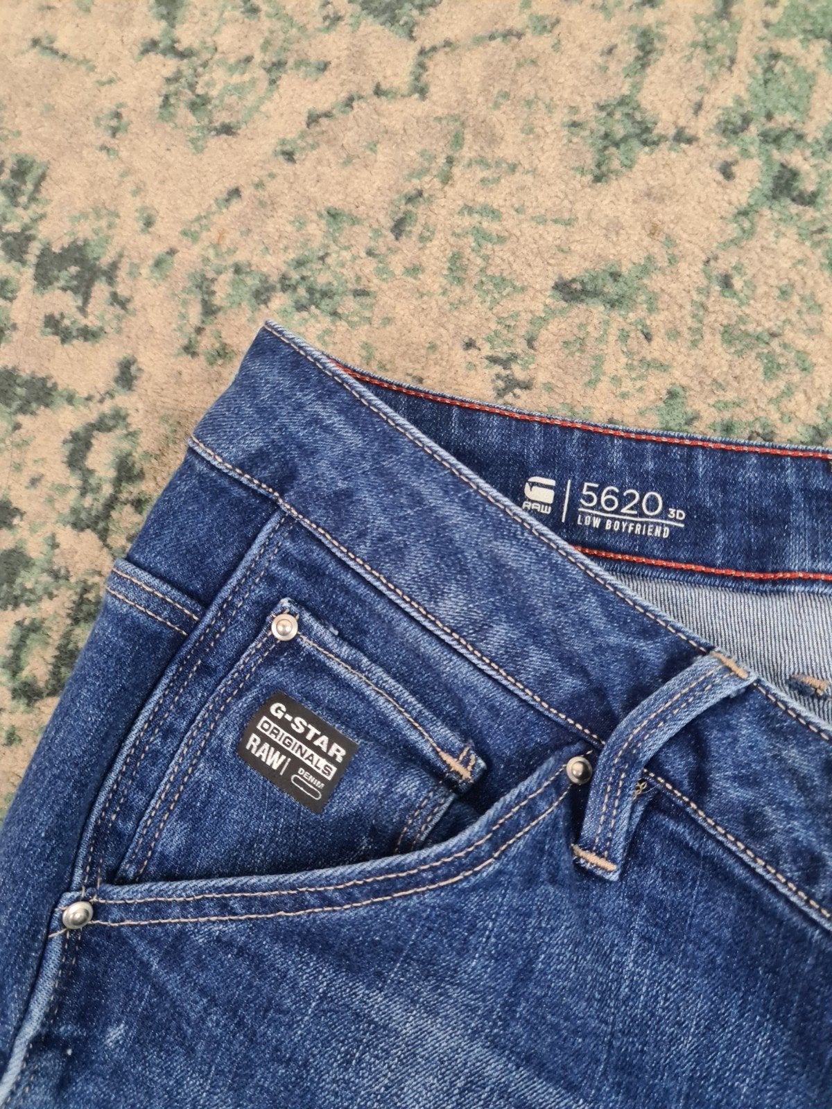 G-star 5620 3D low boyfriend W31 L30 WMN Tulsi3130 Mid-rise, Blauw, Ophalen of Verzenden, W30 - W32 (confectie 38/40), G-STAR RAW