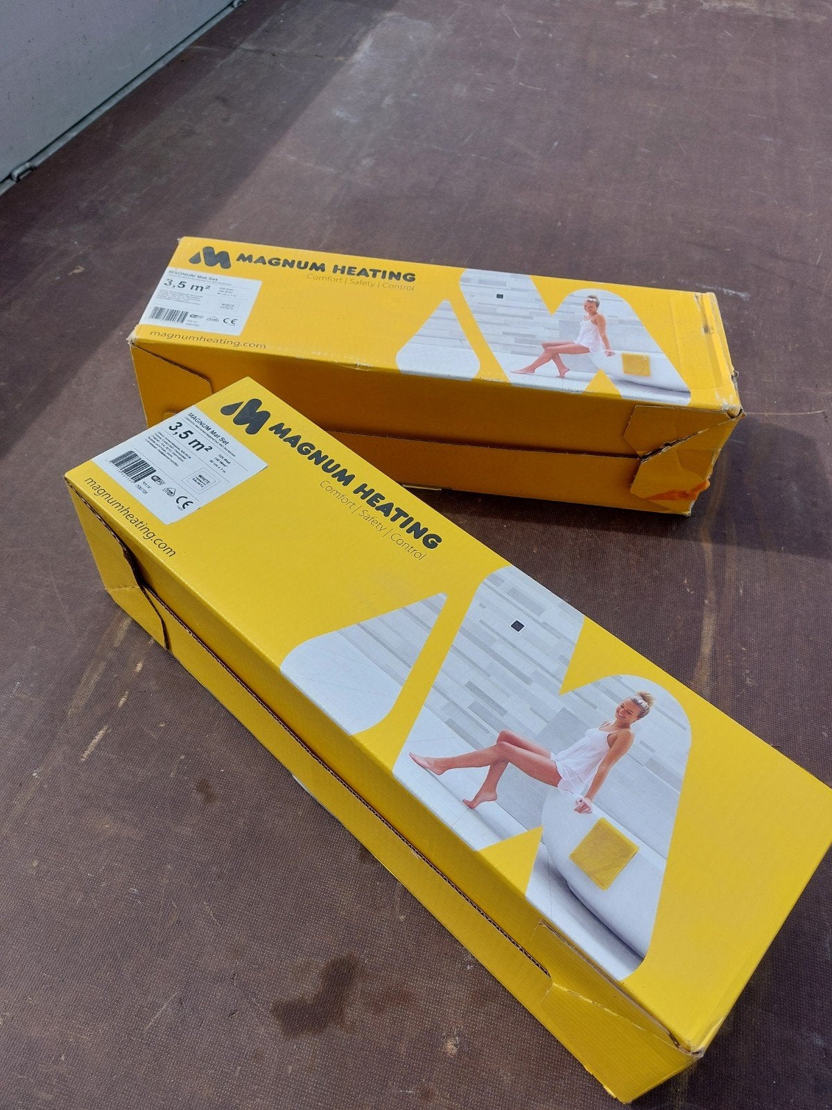 MAGNUM vloer verwarming 3.5 m2 Nieuw, 500 tot 800 watt, Minder dan 30 cm, Overige typen, Nieuw