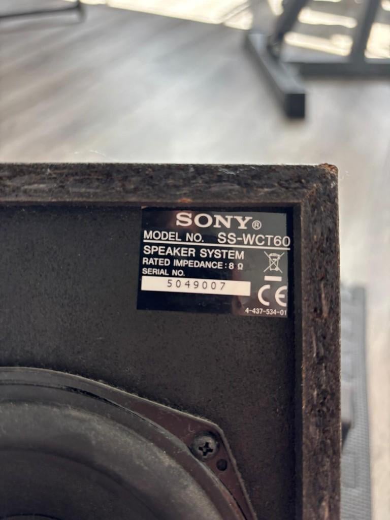 Sony Soundbar+Sub, Ophalen, Gebruikt