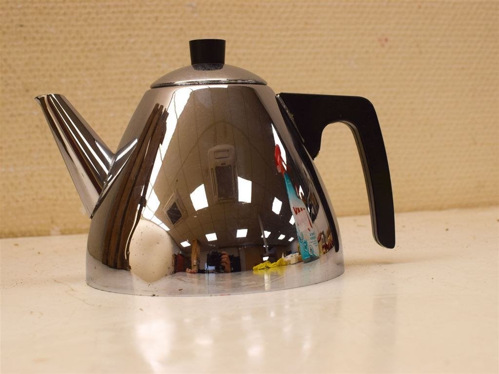 Verchroomde theepot 52171