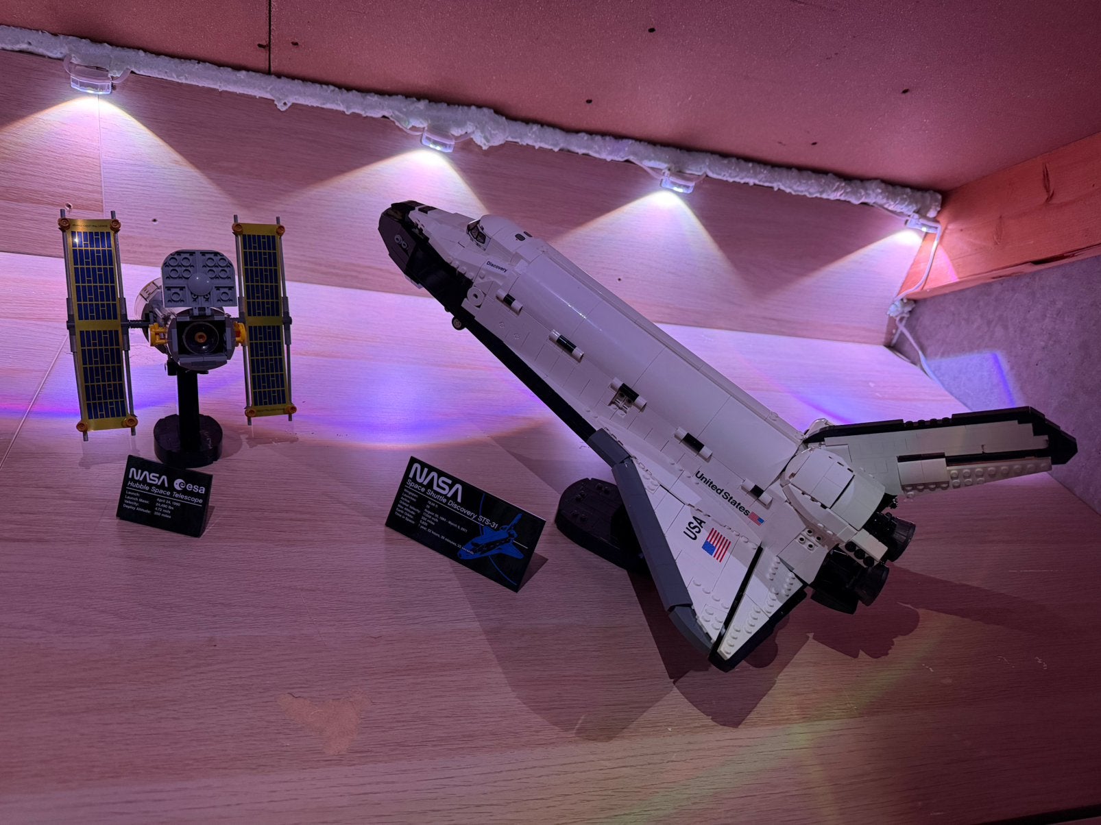 Nasa space shuttle Discovery, Ophalen, Lego, Zo goed als nieuw, Compleet