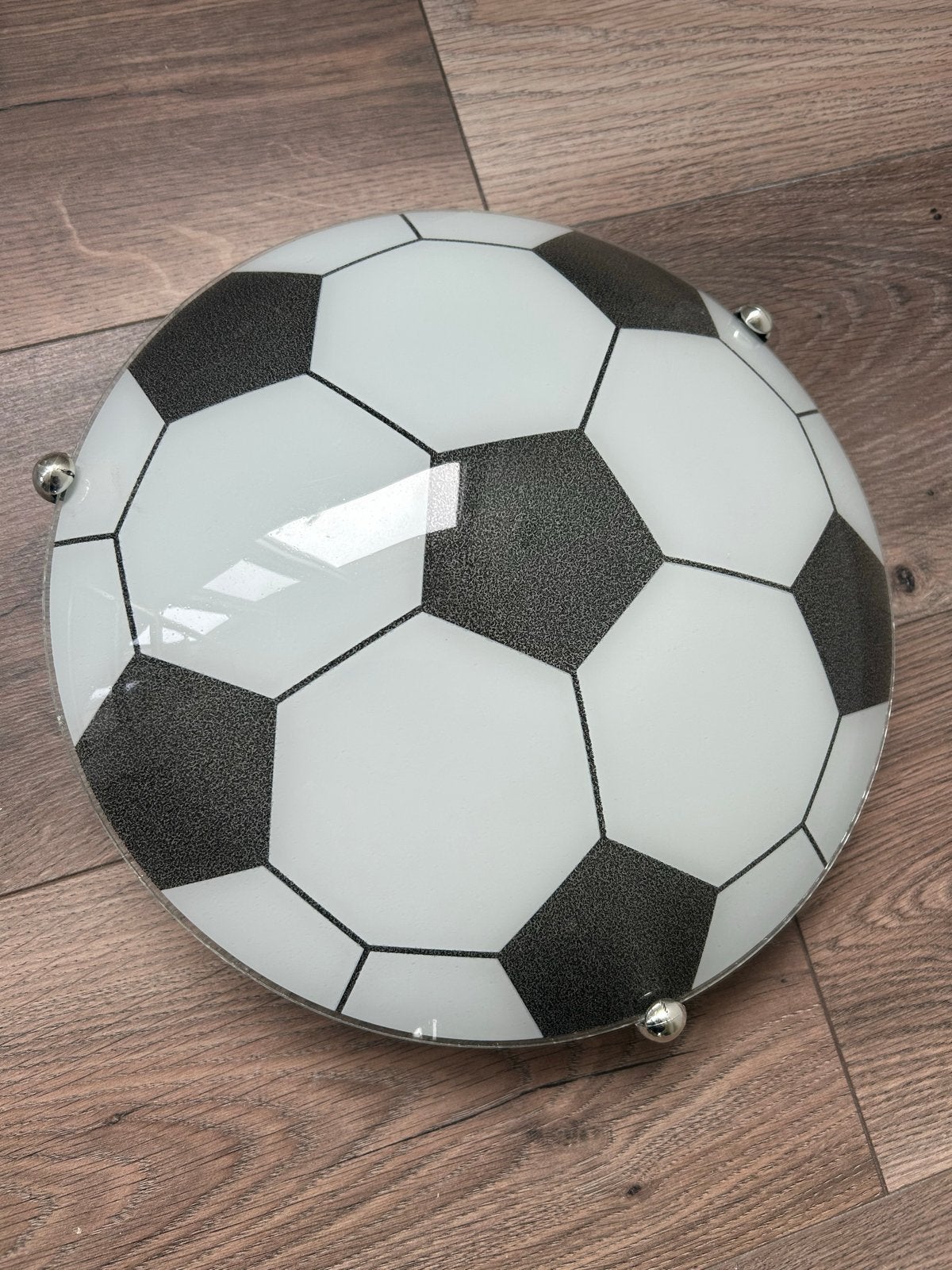 Plafondlamp voetbal - Ideaal voor de kinderkamer!, Ophalen, Gebruikt, Modern, Meerkleurig