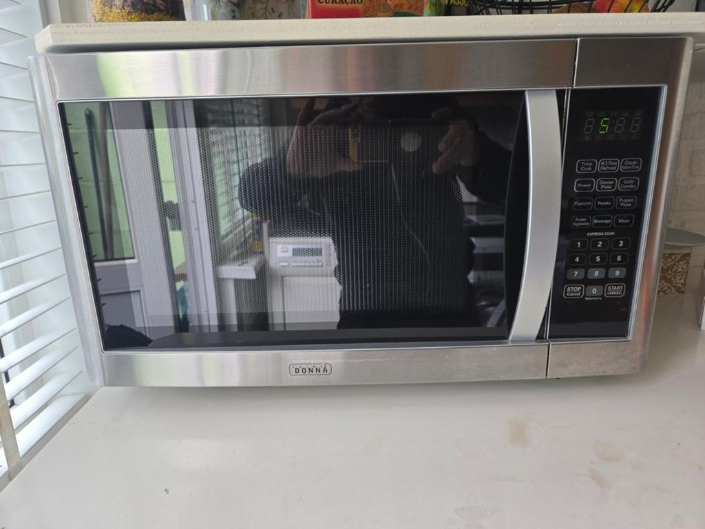Prima Donna Magnetron/Grill - RVS, 55cm breed, Witgoed en Apparatuur, Magnetrons, Gebruikt, Vrijstaand, Combimagnetron, 45 tot 60 cm