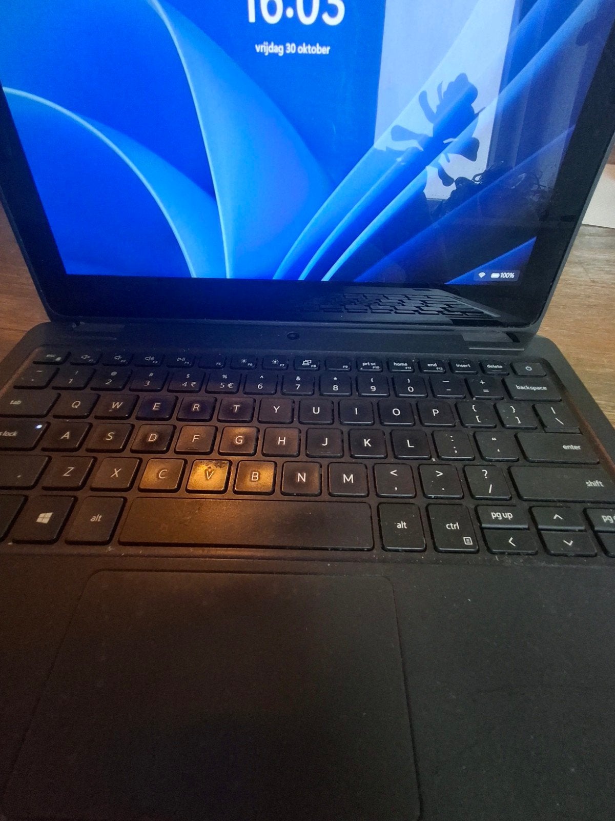 Dell Latitude 3190 2-in-1 Laptop/Tablet - Gebruikt, Gebruikt, Qwerty, 11 inch, Met touchscreen