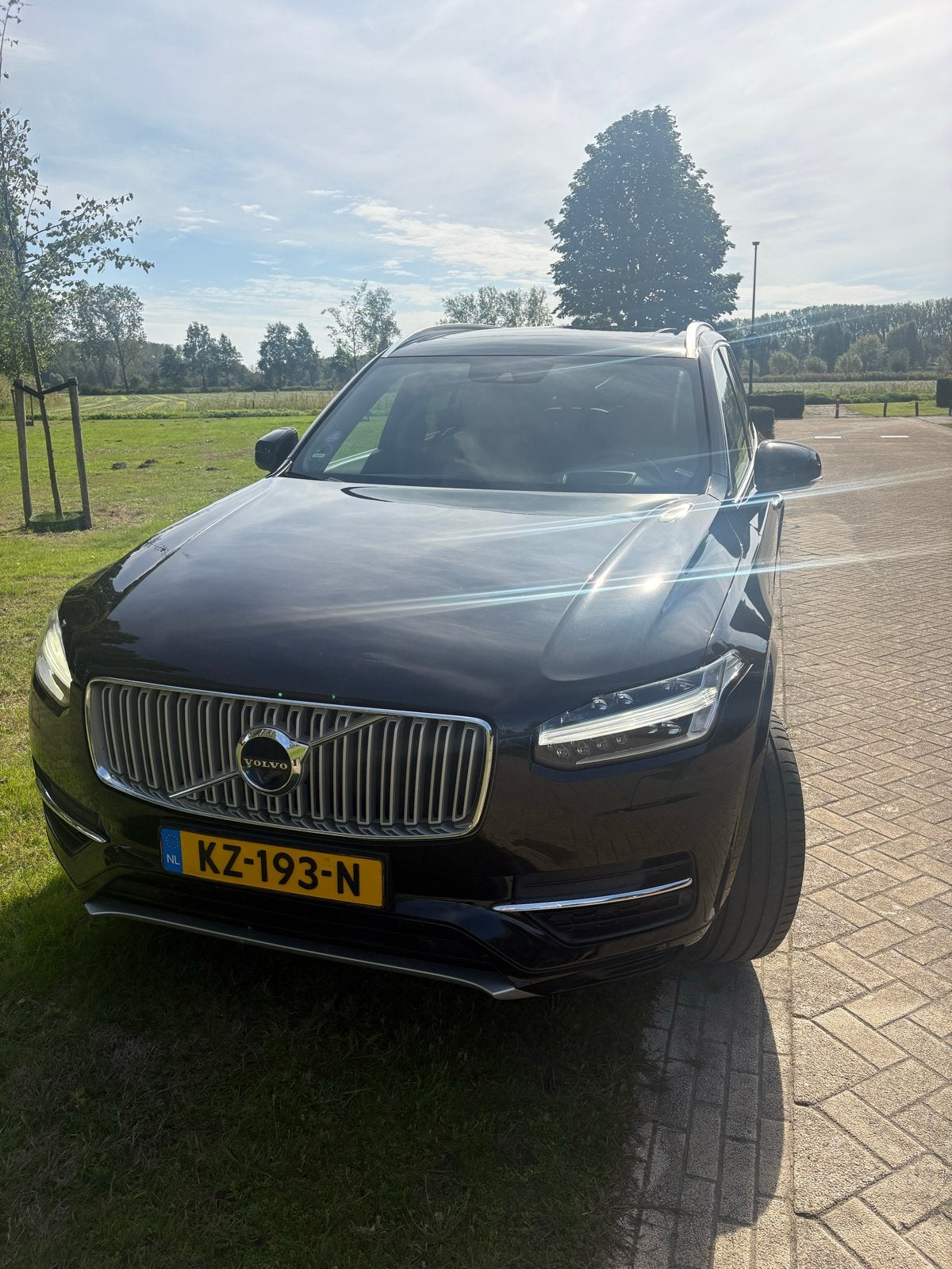 Volvo XC90 2.0 T8 Twin Engine AWD Pi-hy 7 persoons zwart, Auto's, 1969 cc, 320 pk, 7 stoelen, Zwart