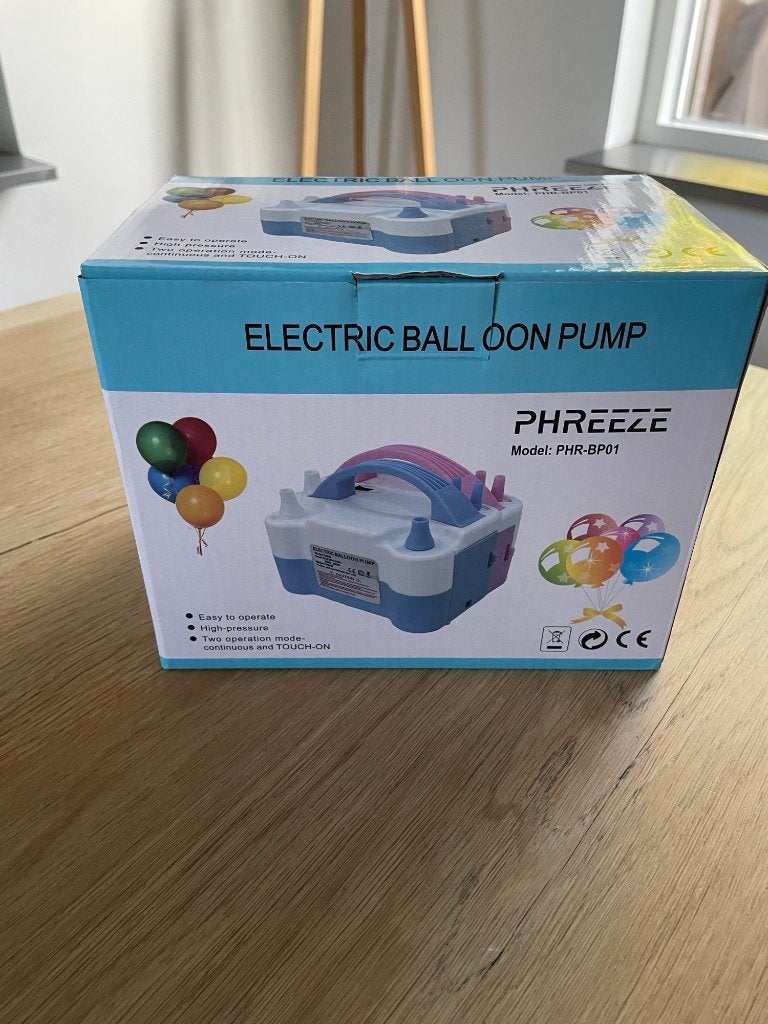 Electrische balonnenpomp, Verzenden, Zo goed als nieuw, Overige