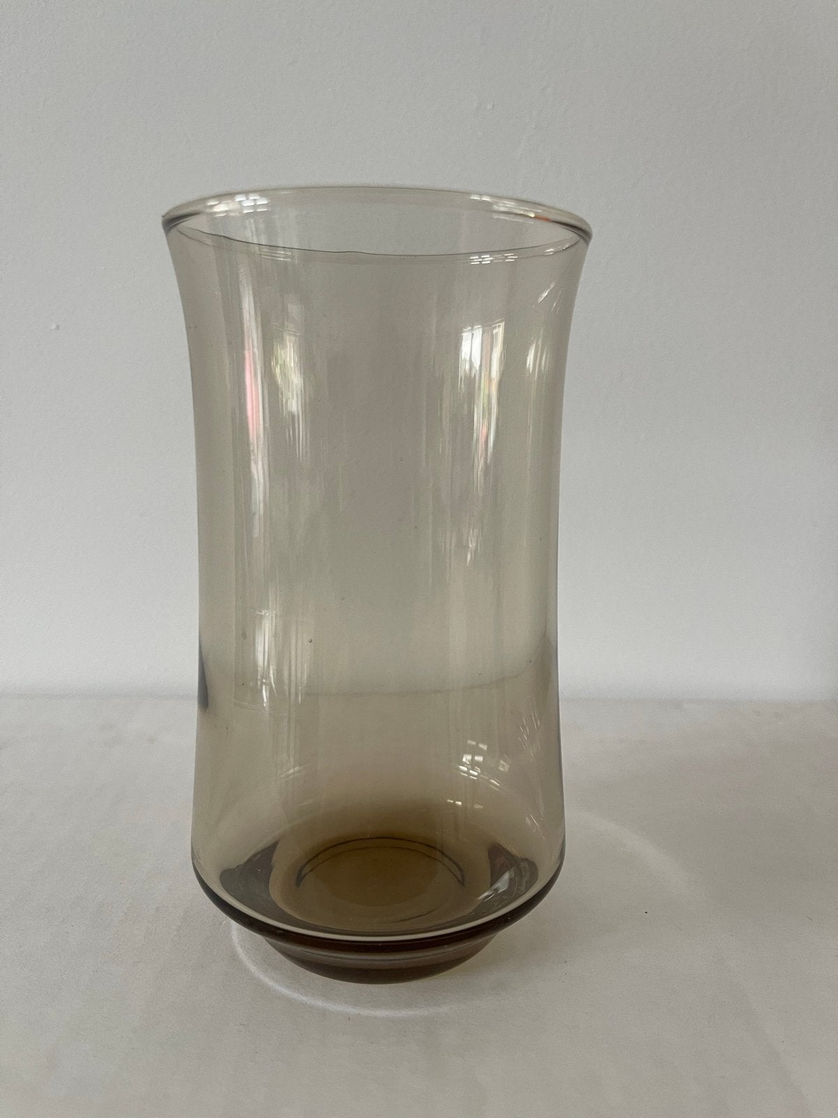 6 Libbey bolero gerookte glazen vintage retro, Ophalen of Verzenden