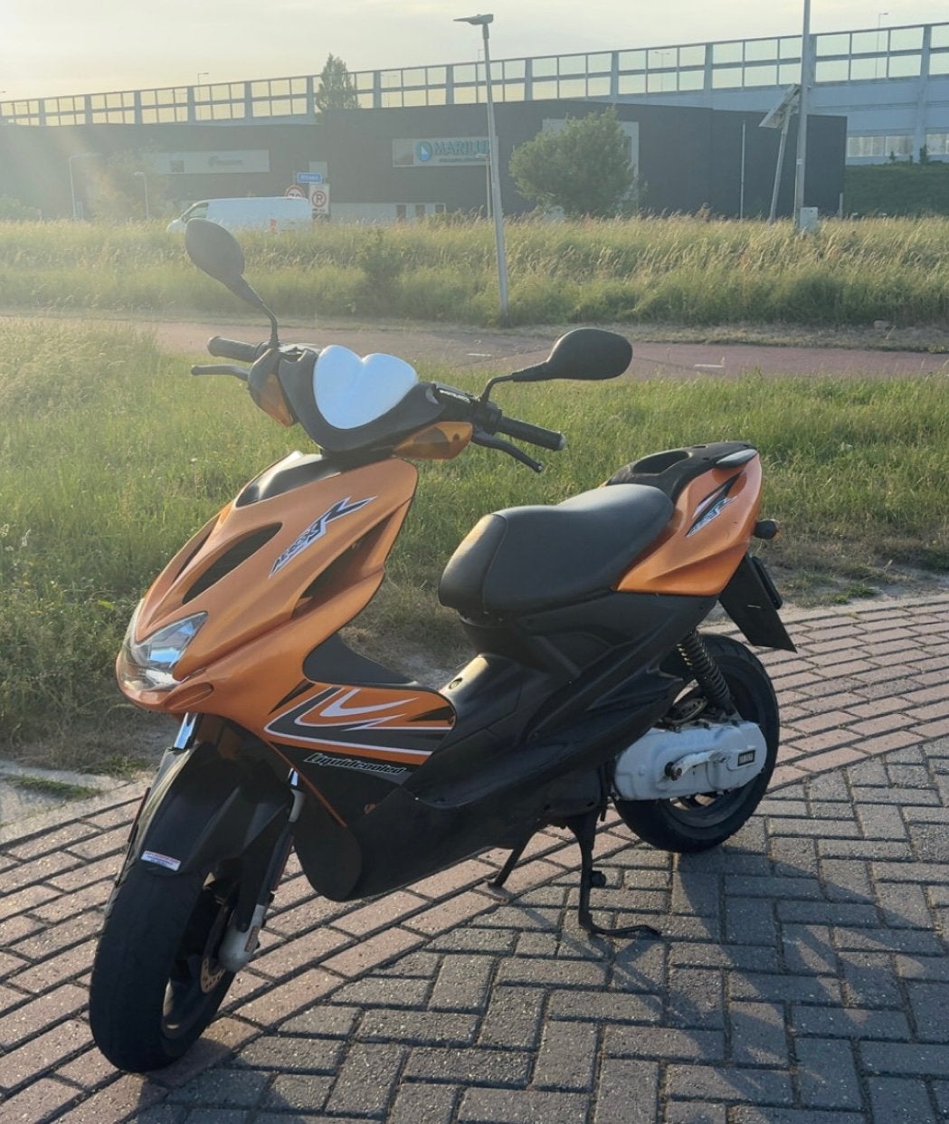 Yamaha Aerox 2t lc 50cc, Fietsen en Brommers, Snorfietsen en Snorscooters, Ophalen, Gebruikt, Tweetakt, Yamaha
