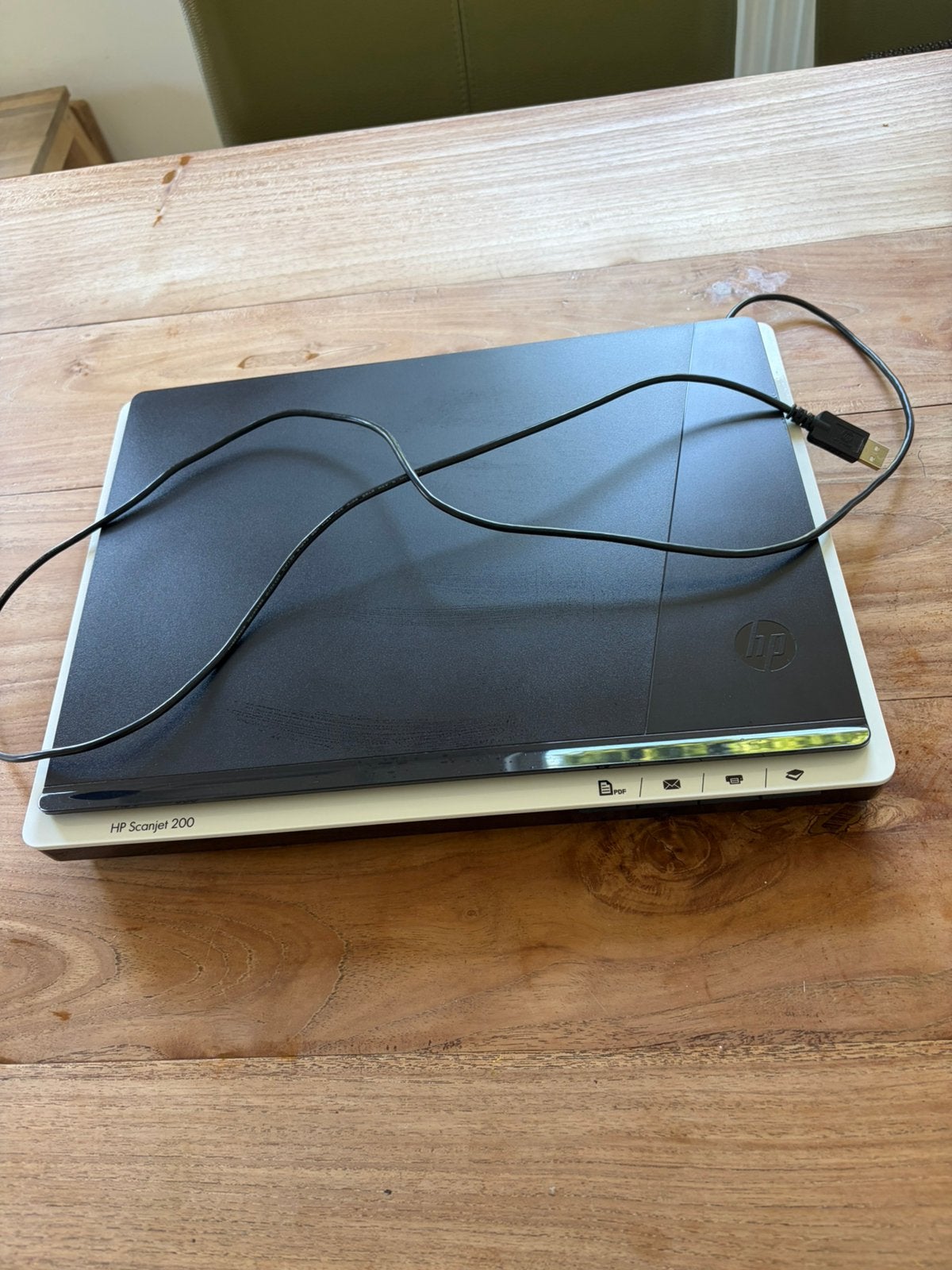 HP Scanjet 200 Flatbedscanner USB aansluiting, Computers en Software, Scanners, Ophalen of Verzenden, Zo goed als nieuw