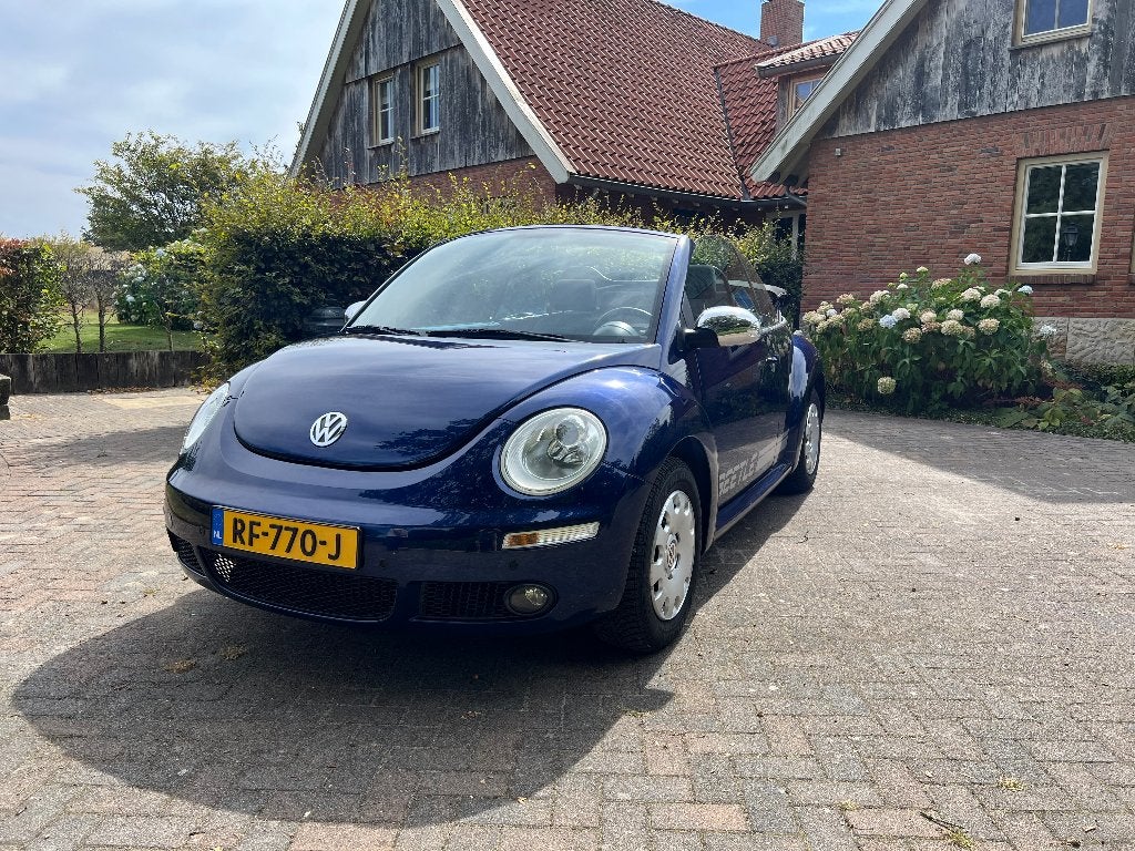Volkswagen Beetle (Kever) 1.6 Cabriolet 75KW 2008 zeer strak, Stof, 4 cilinders, Cabriolet, Handgeschakeld