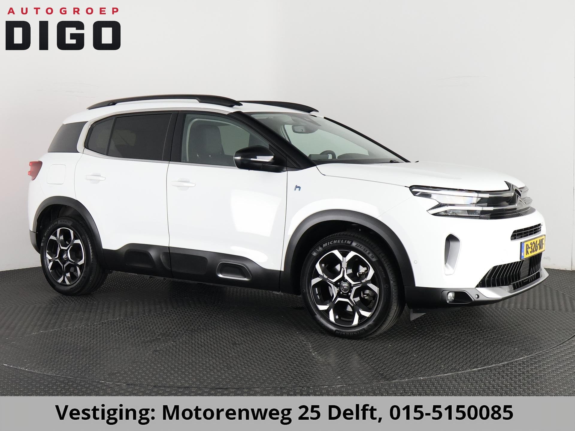 Citroen C5 Aircross 1.6 PLUG-IN HYBRID BUSINESS+ AUTOM. GAR, Auto's, Dealer onderhouden, 14 kWh, Gebruikt, 4 cilinders