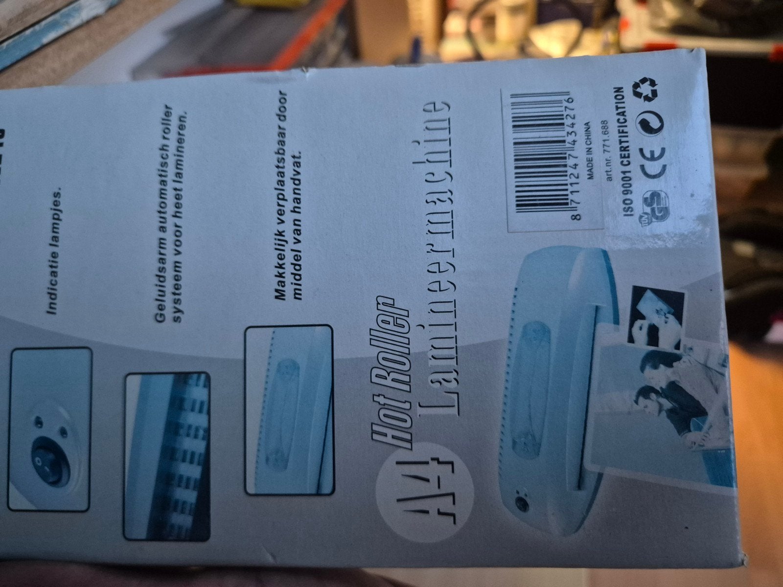 A4 Hot Roller Lamineermachine - Nieuw in doos, Ophalen, Nieuw