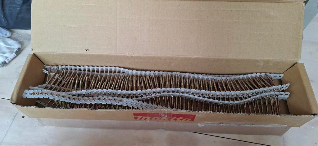 Makita bandschroeven 4.2x55mm, 375 stuks, Ophalen of Verzenden, Nieuw, 50 tot 100 mm, Schroeven