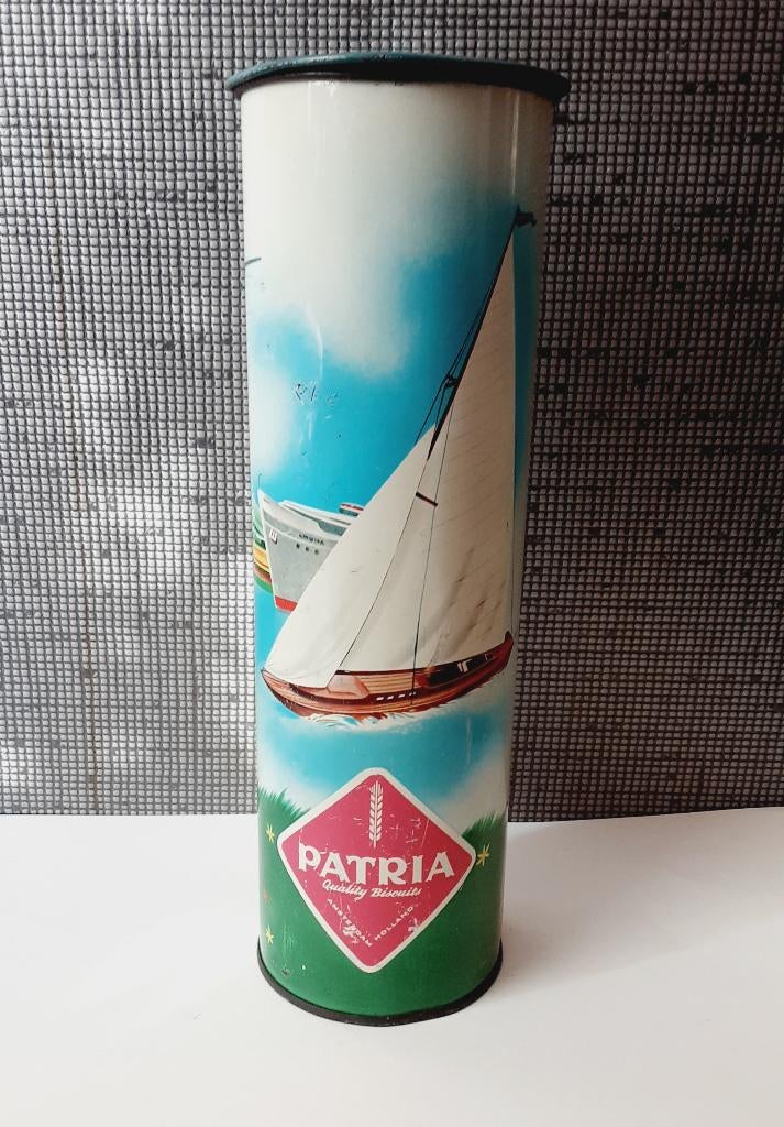blik patria reisverpakking, Verzamelen, Blikken, Ophalen of Verzenden, Overige