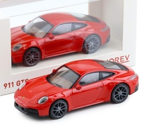 Porsche 911 (992.2) Carrera GTS Coupe 2024 Carmin Red 1:43 N, Tschuiten@hotmail.com, Auto, Frankrijk, Norev Jet Car