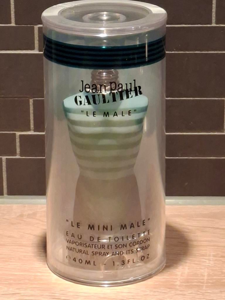 Le Mini Male collector's item Jean Paul Gaultier, Verzamelen, Parfumverzamelingen, Ophalen of Verzenden, Nieuw, Parfumfles, Gevuld