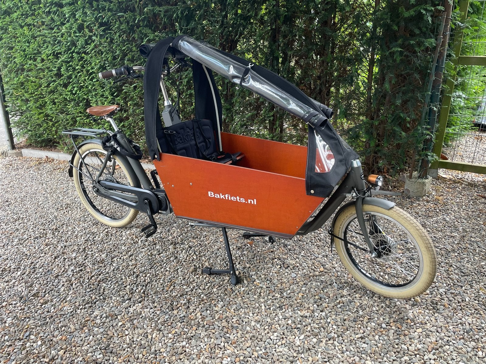 Bakfiets nl, elektrische bakfiets Long Cruiser STEPS zgan, Fietsen en Brommers, Ophalen, Zo goed als nieuw, 2 kinderen, Elektrisch