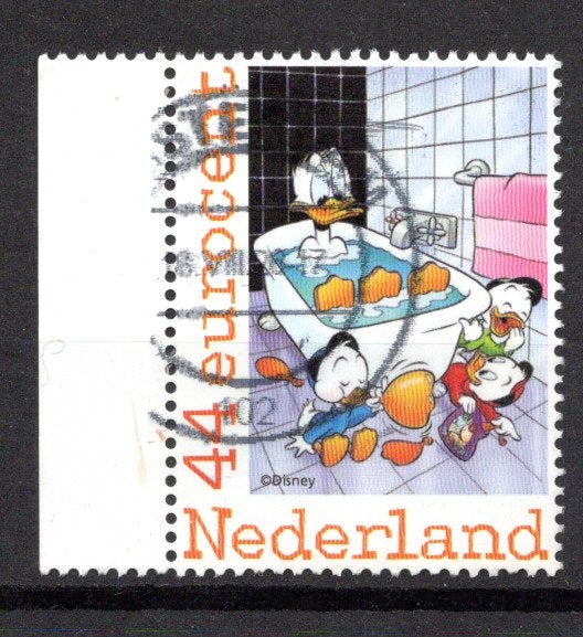 gestempelde zegel. persoonlijke: Donald duck, Postzegels en Munten, Postzegels | Nederland, Ophalen of Verzenden, Na 1940, Gestempeld