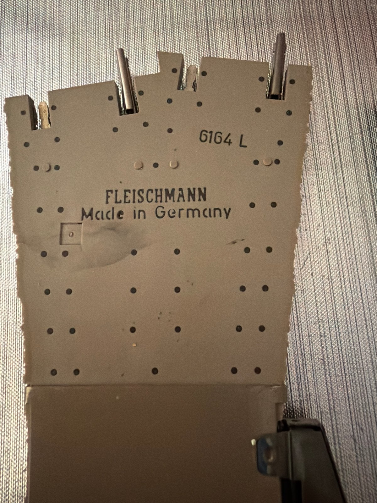 Fleischmann H0 Profi-rails 6164 L Elektrische Engelse wissel, Gebruikt, Gelijkstroom, Fleischmann, Rails