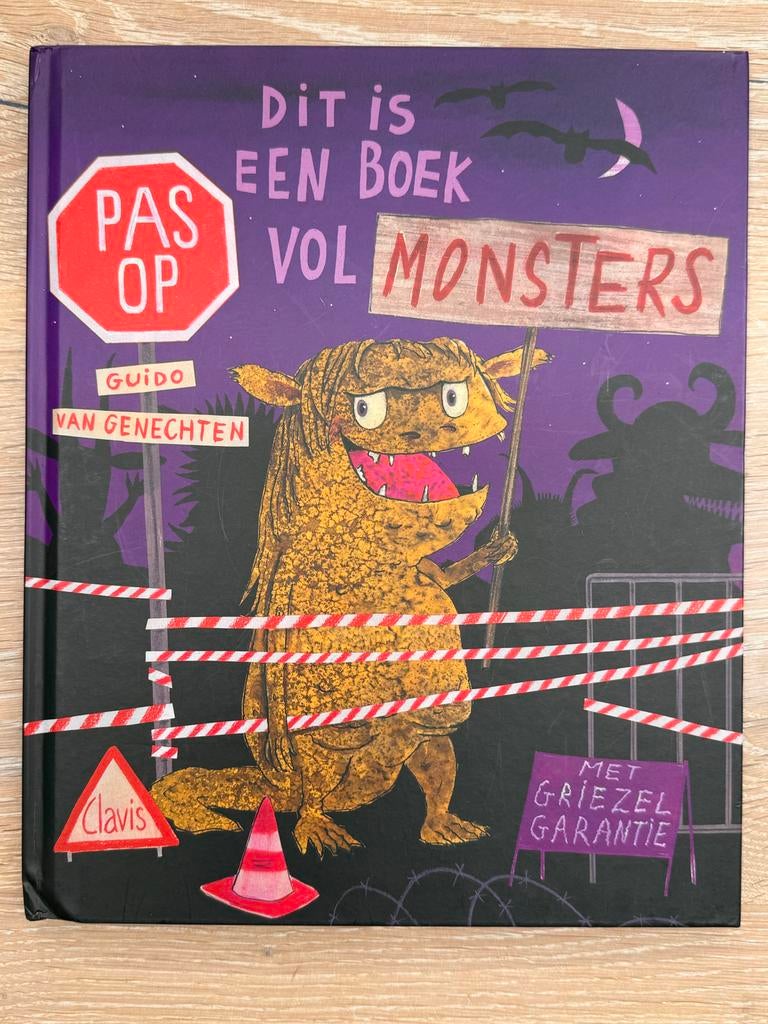 Dit is een boek vol monsters - Guido van Genechten, Ophalen, Zo goed als nieuw, Fictie algemeen