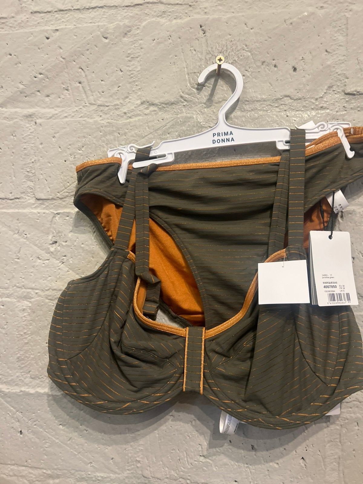 Prima Donna bikini top 80E slip 38 NIEUW!! Set Nu €50,-, Ophalen of Verzenden, Nieuw, Bikini