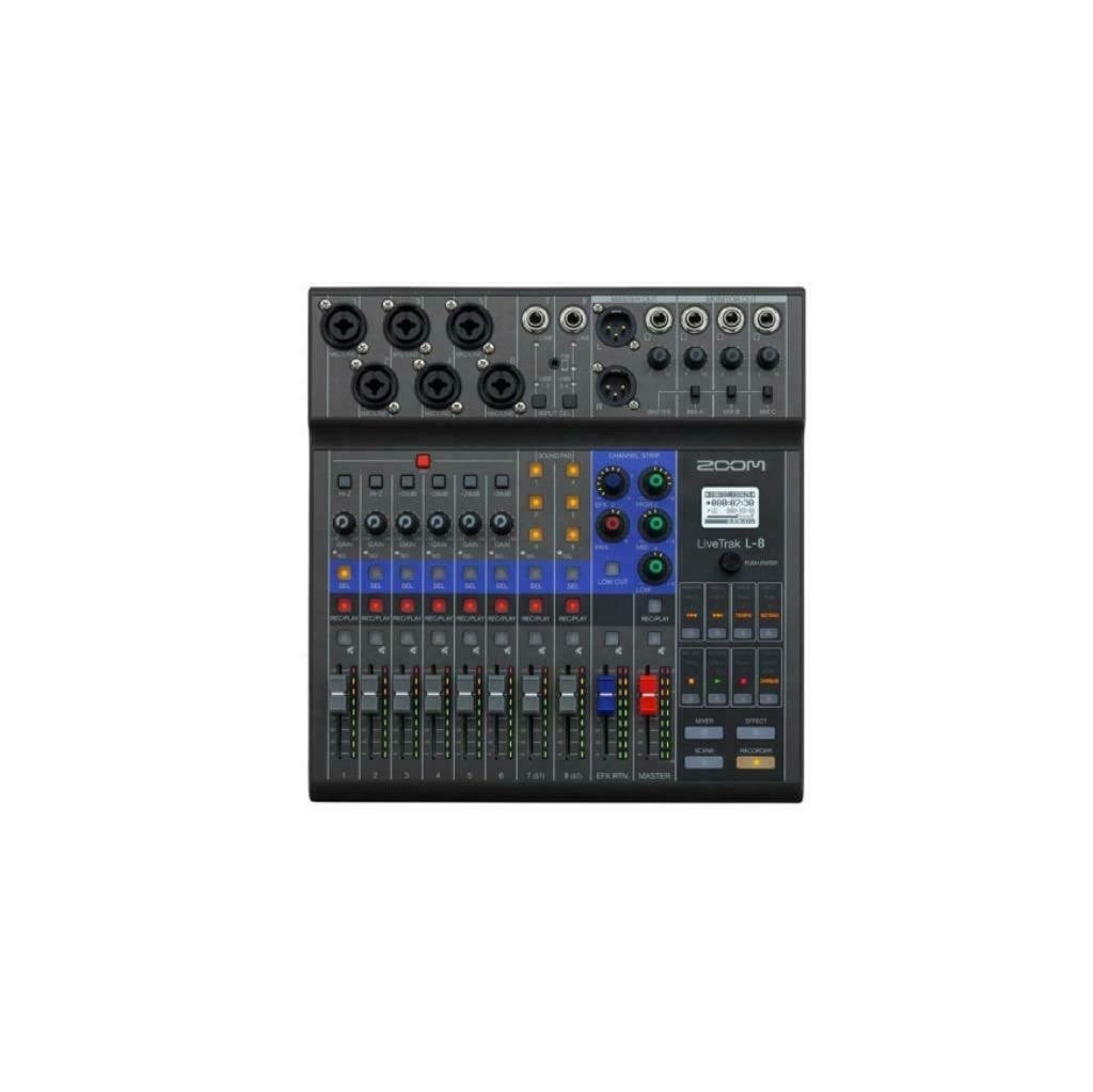 Zoom L8 LiveTrak Multi-Task Recorder SUPERPRIJS AANBIEDING !, ZOOM GmbH, Nieuw, Microfooningang, Ophalen of Verzenden
