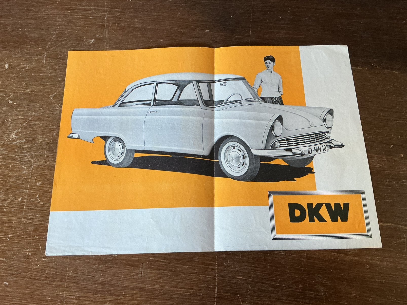 DKW folder, Ophalen of Verzenden, Zo goed als nieuw