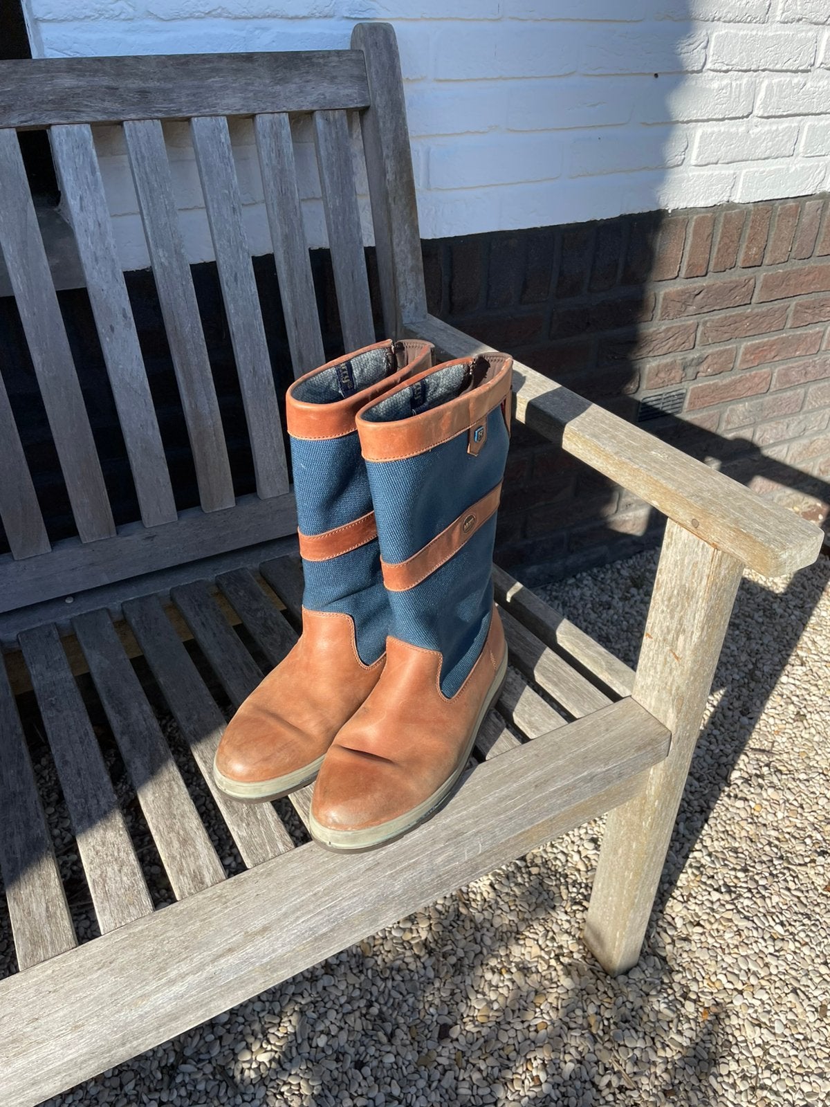 Dubarry zeil laarzen 44, Bruin, Boots, Ophalen of Verzenden, Zo goed als nieuw