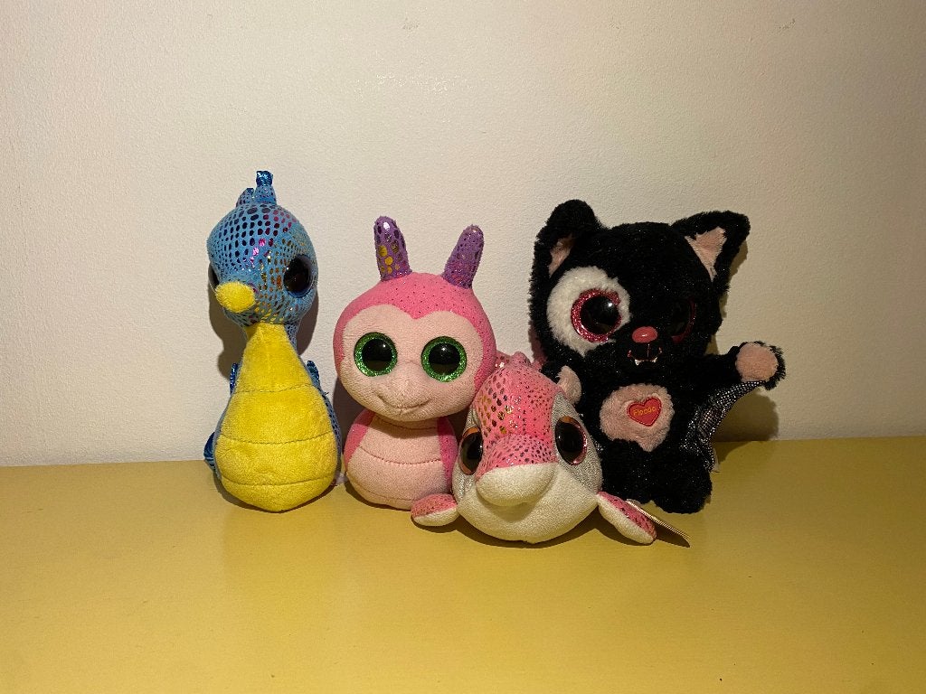 Ty Beanie Boo (4 knuffels), Ophalen, Gebruikt, Overige karakters, Overige typen