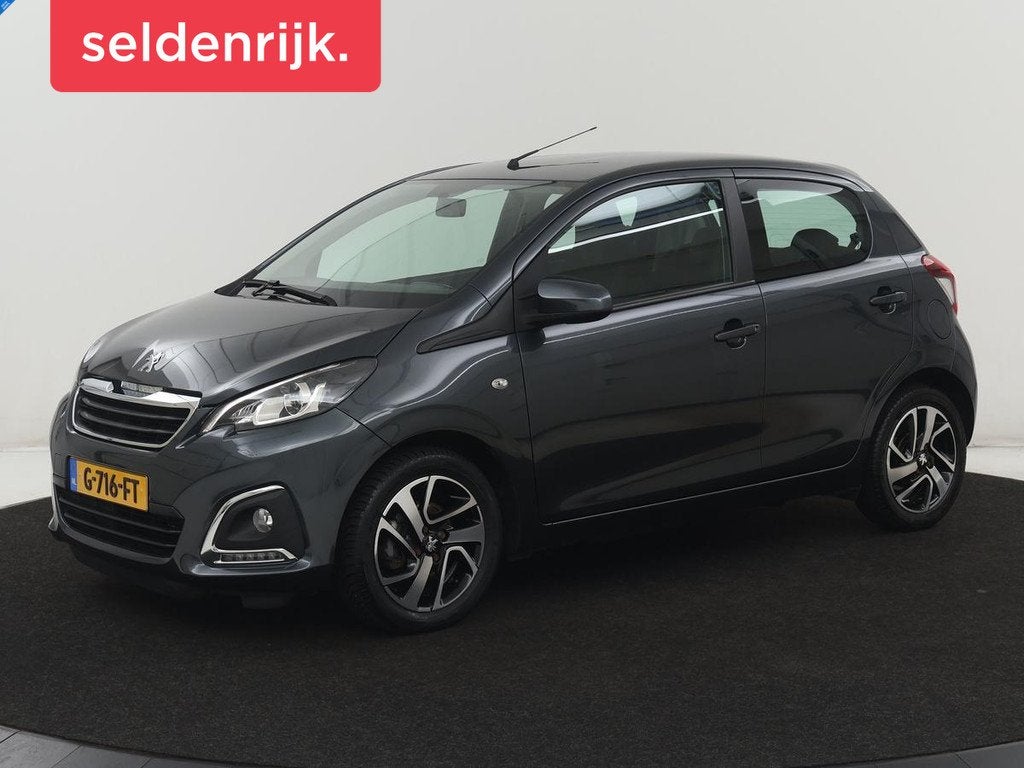 Peugeot 108 1.0 e-VTi Allure | Cruise control | Navigatie |, Auto's, Peugeot, Voorwielaandrijving, Stof, Gebruikt, 4 stoelen