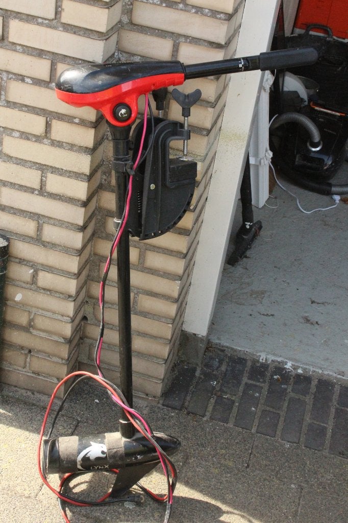 Electrische motor voor opblaasboot, Ophalen of Verzenden, Gebruikt, Motor en Techniek, Motorboot