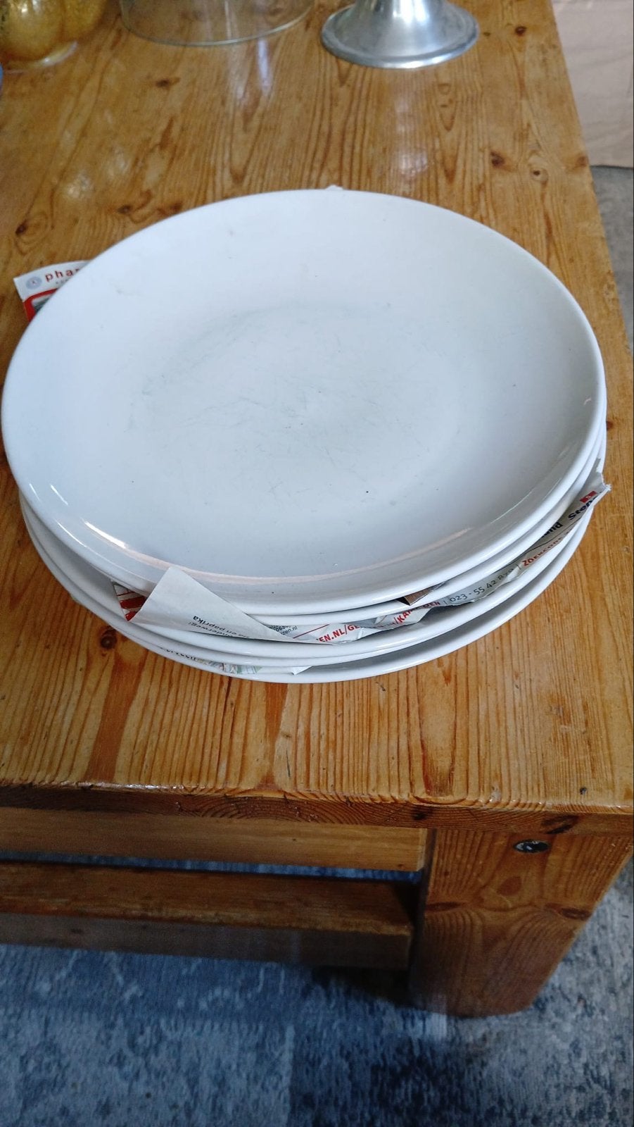 14 Ikea en Romania borden, Ophalen, Gebruikt, IKEA, Bord(en)