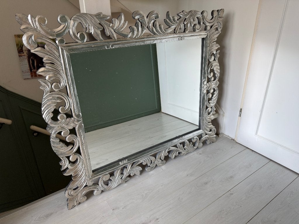 Barok Spiegel, Huis en Inrichting, Ophalen, Gebruikt, 100 tot 150 cm, 100 tot 125 cm