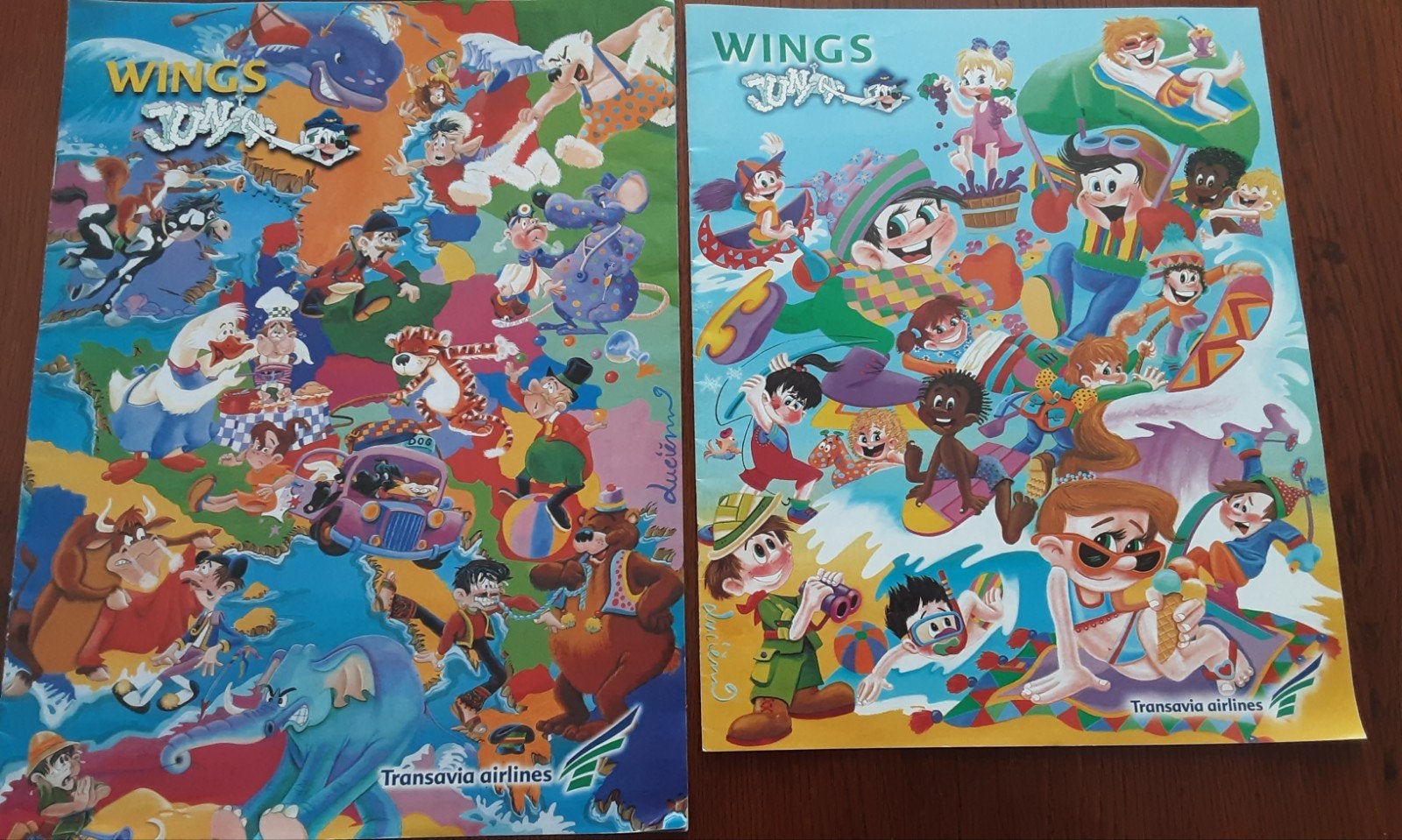 Wings Junior Transavia Airlines 2x doeboek, spelletjesboek8, Ophalen of Verzenden, Gebruikt, Boek of Tijdschrift