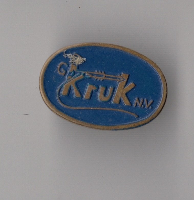 Kruk NV Drillmachines broche, Gebruikt, Niet vindbaar, Niet vindbaar, Speldje of Pin