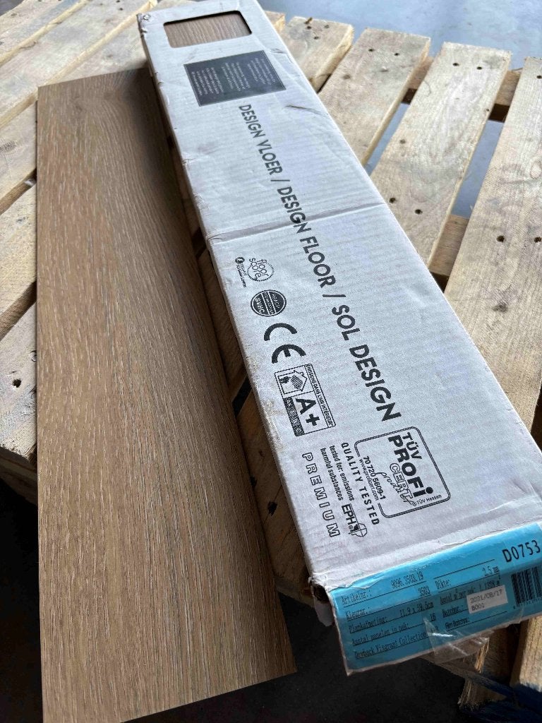 PVC vloer nieuw, Ophalen, Bruin, Overige typen, Nieuw