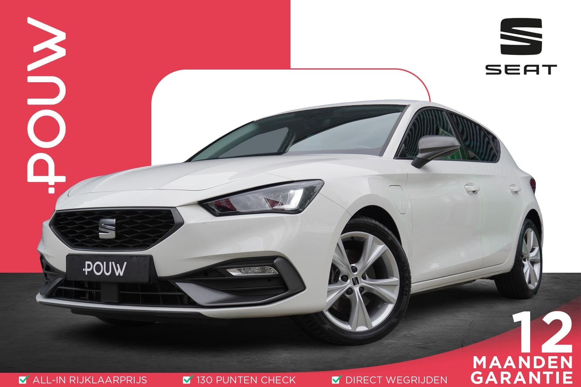 SEAT Leon 1.4 TSI eHybrid 204pk PHEV FR Business Intense | S, Auto's, 12 maanden, Stof, Gebruikt, 4 cilinders