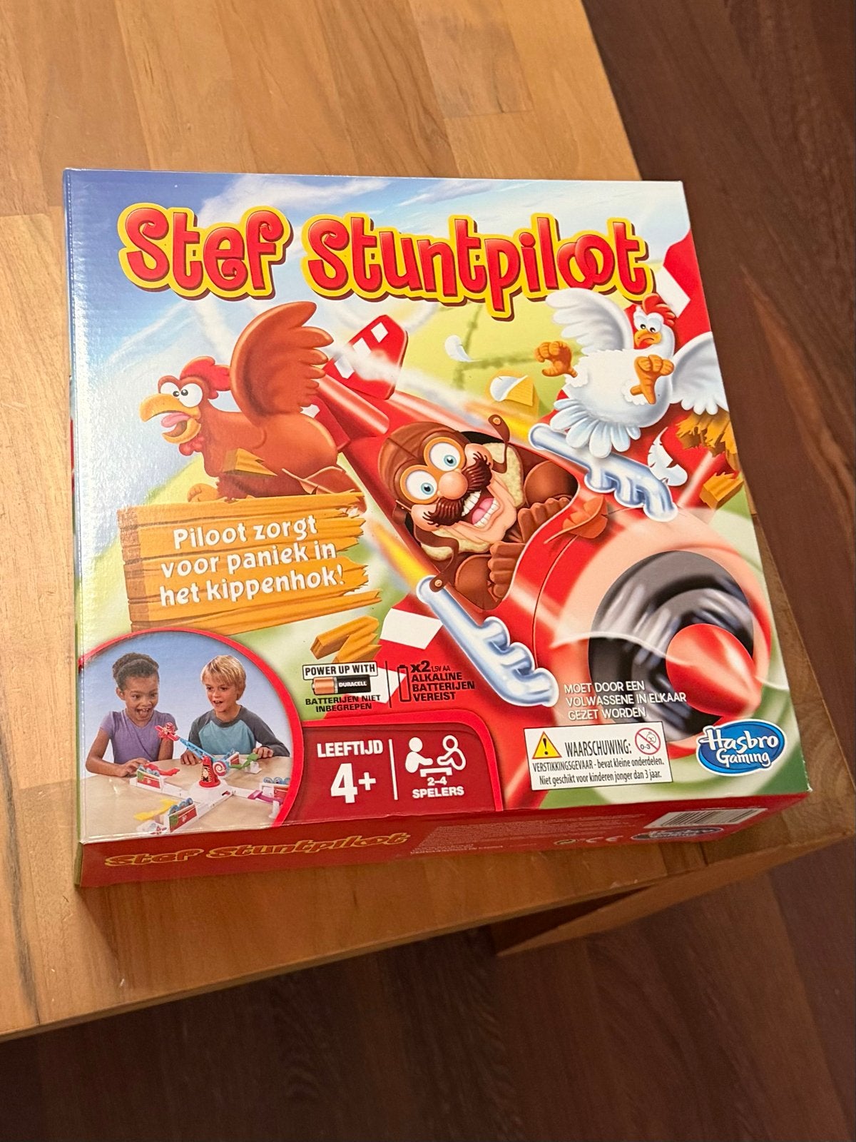 Stef Stuntpiloot - Zo goed als nieuw in originele verpakking, Drie of vier spelers, Ophalen, Zo goed als nieuw